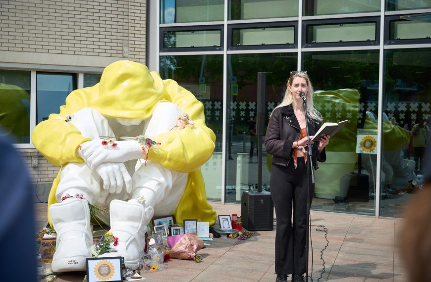 Beeld Stille Strijd twee weken in Nissewaard