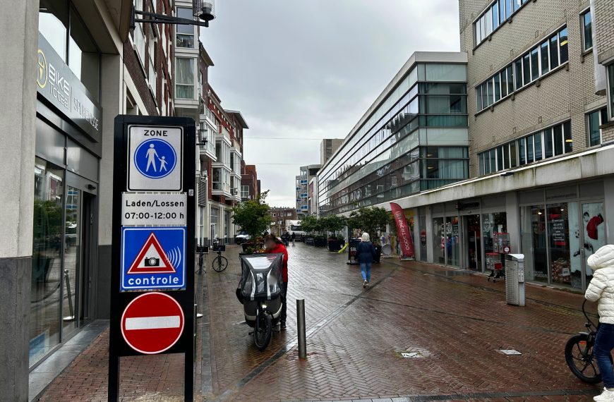 Nieuw camerasysteem komt in het centrum van Spijkenisse ”voertuigen buiten de venstertijden riskeren een boete”