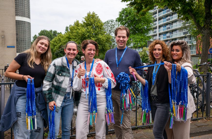 Laatste avond voor de lopers van de Avondvierdaagse ”het zit erop”