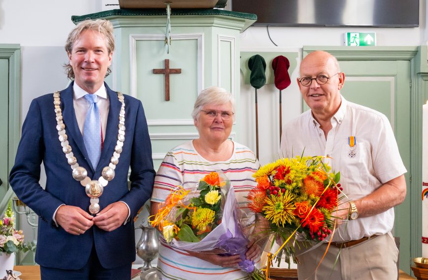 Koninklijke onderscheiding voor de heer Evert van Beilen