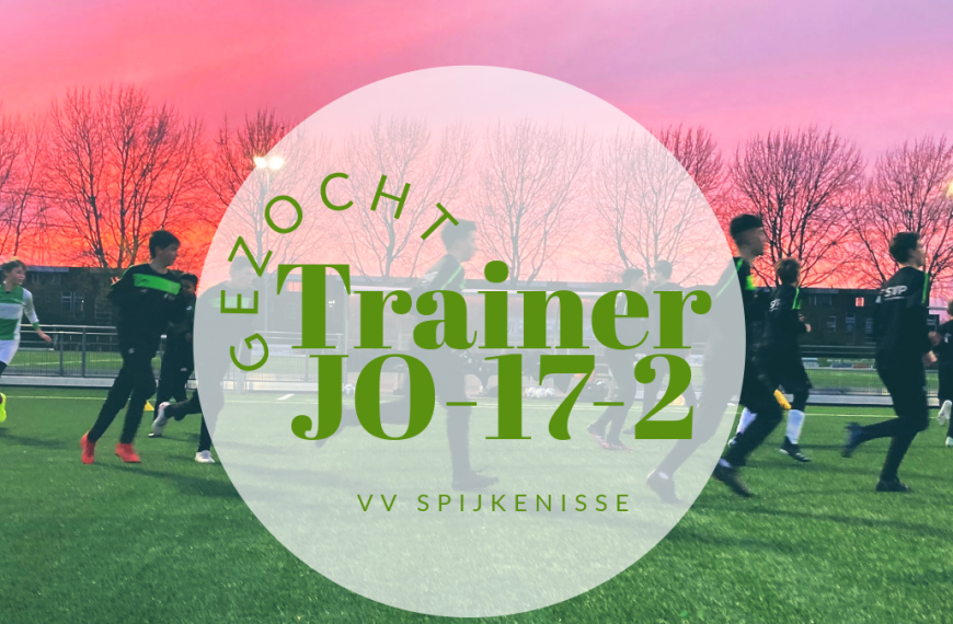 Nieuwe trainer voor vv Spijkenisse gezocht