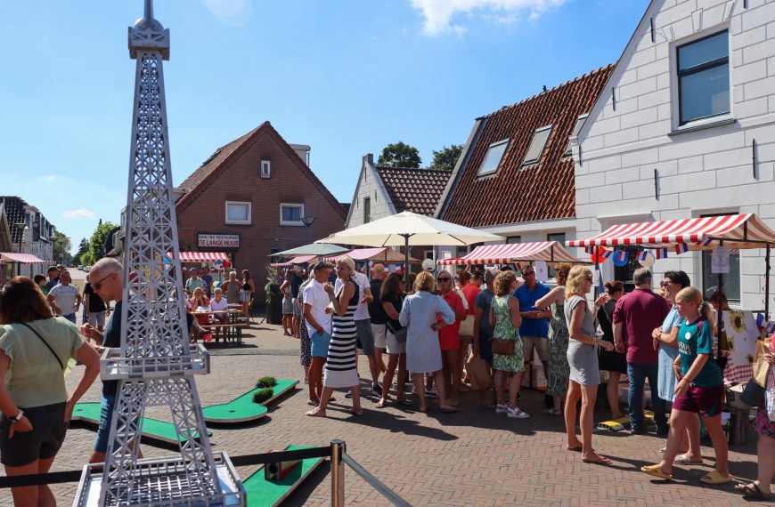 Breedstraat in Zuidland was een dag het Franse Plein