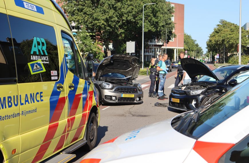 Aanrijding Eikenlaan Spijkenisse
