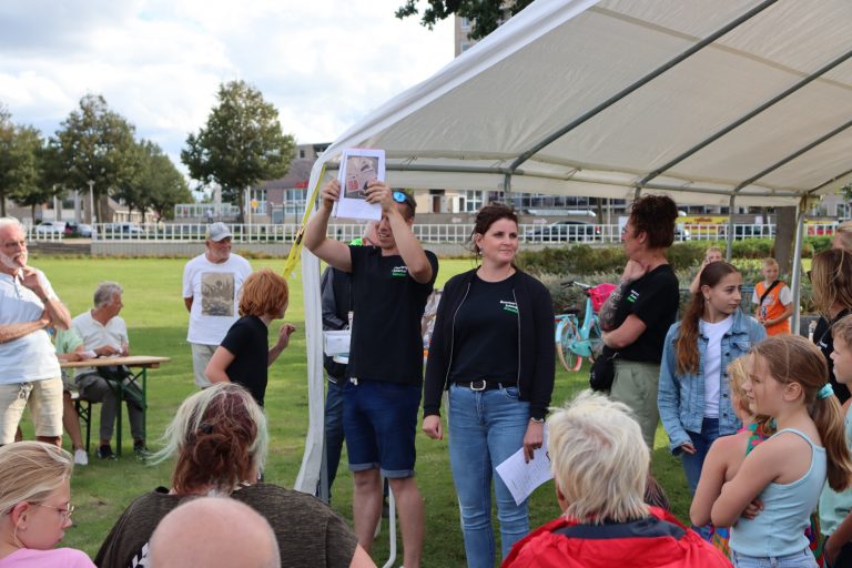 Fietspuzzeltocht georganiseerd door buurtvereniging Schenkel