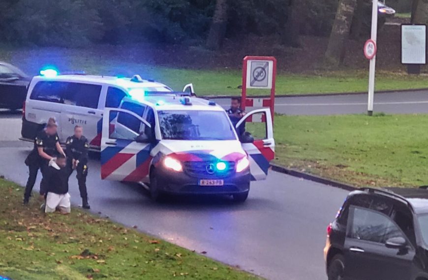 Waarschuwingsschoten gelost bij aanhouding (update)