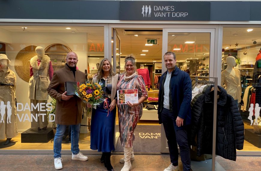 Ondernemersprijs op de Dag van de Ondernemer voor Dames van ’t Dorp