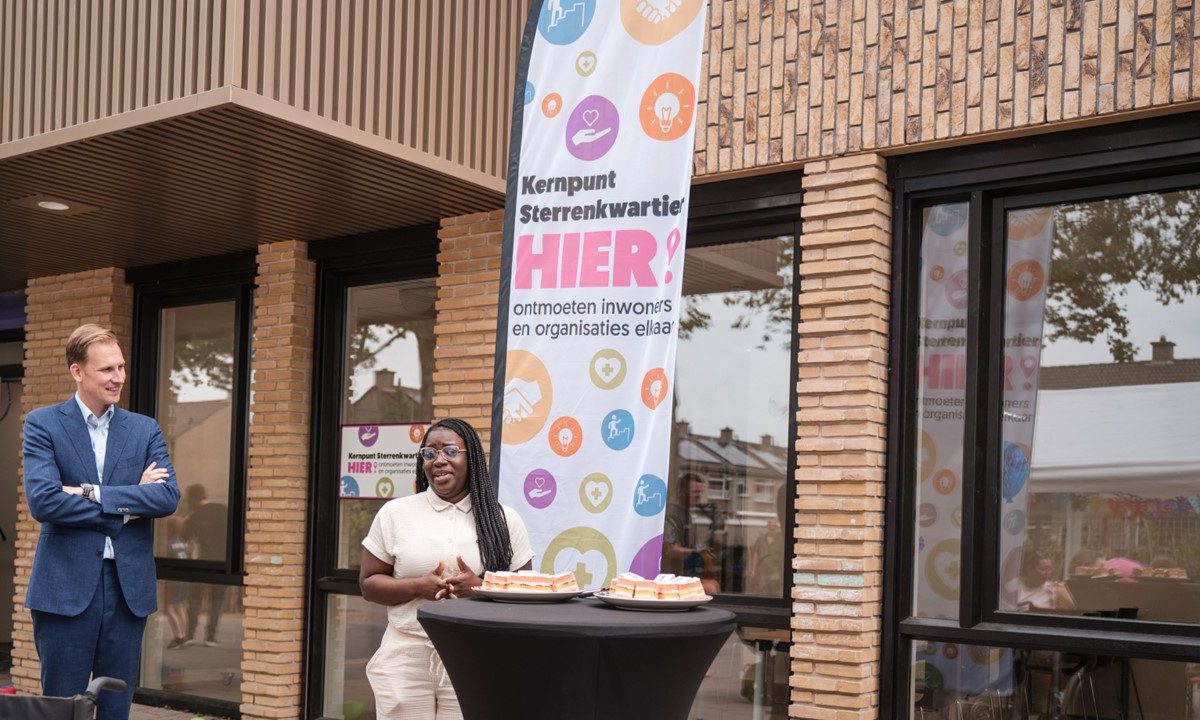 Nieuwe ontmoetingsplek in Sterrenkwartier geopend ”Kernpunt…