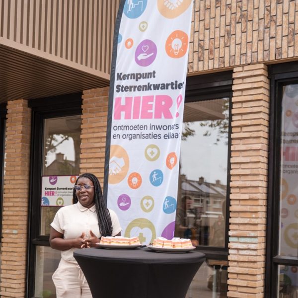 Nieuwe ontmoetingsplek in Sterrenkwartier geopend ”Kernpunt Sterrenkwartier