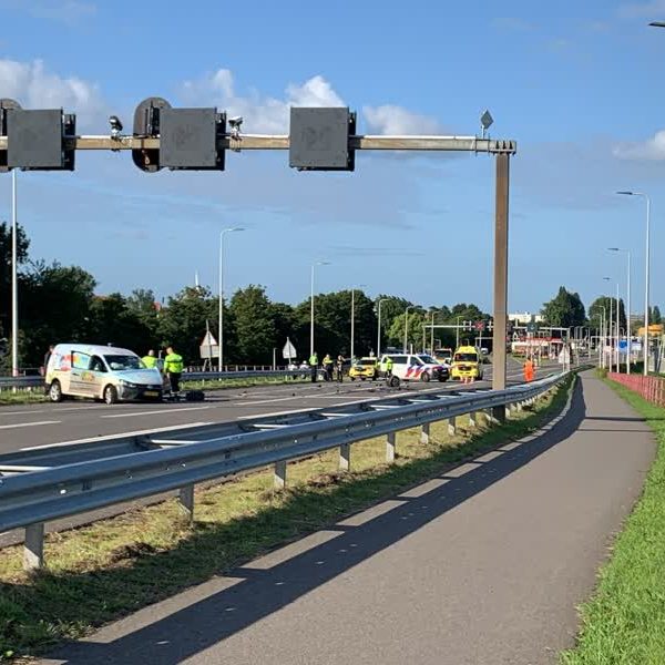 Spijkenisserbrug weer vrijgegeven na ongeval