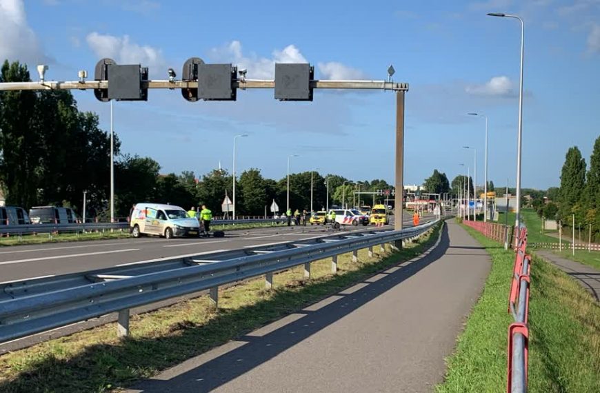 Spijkenisserbrug weer vrijgegeven na ongeval