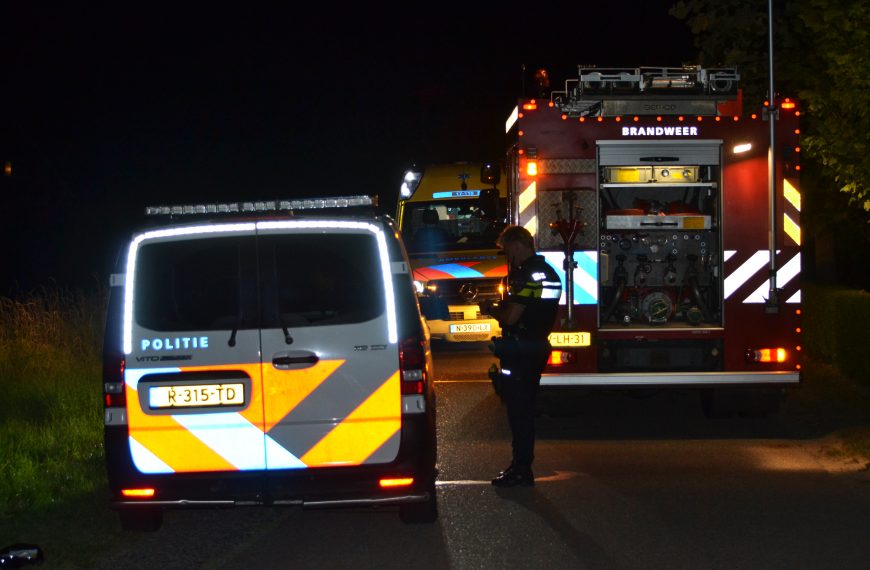 Auto te water aan Drieëndijk in Heenvliet bestuurder aangehouden