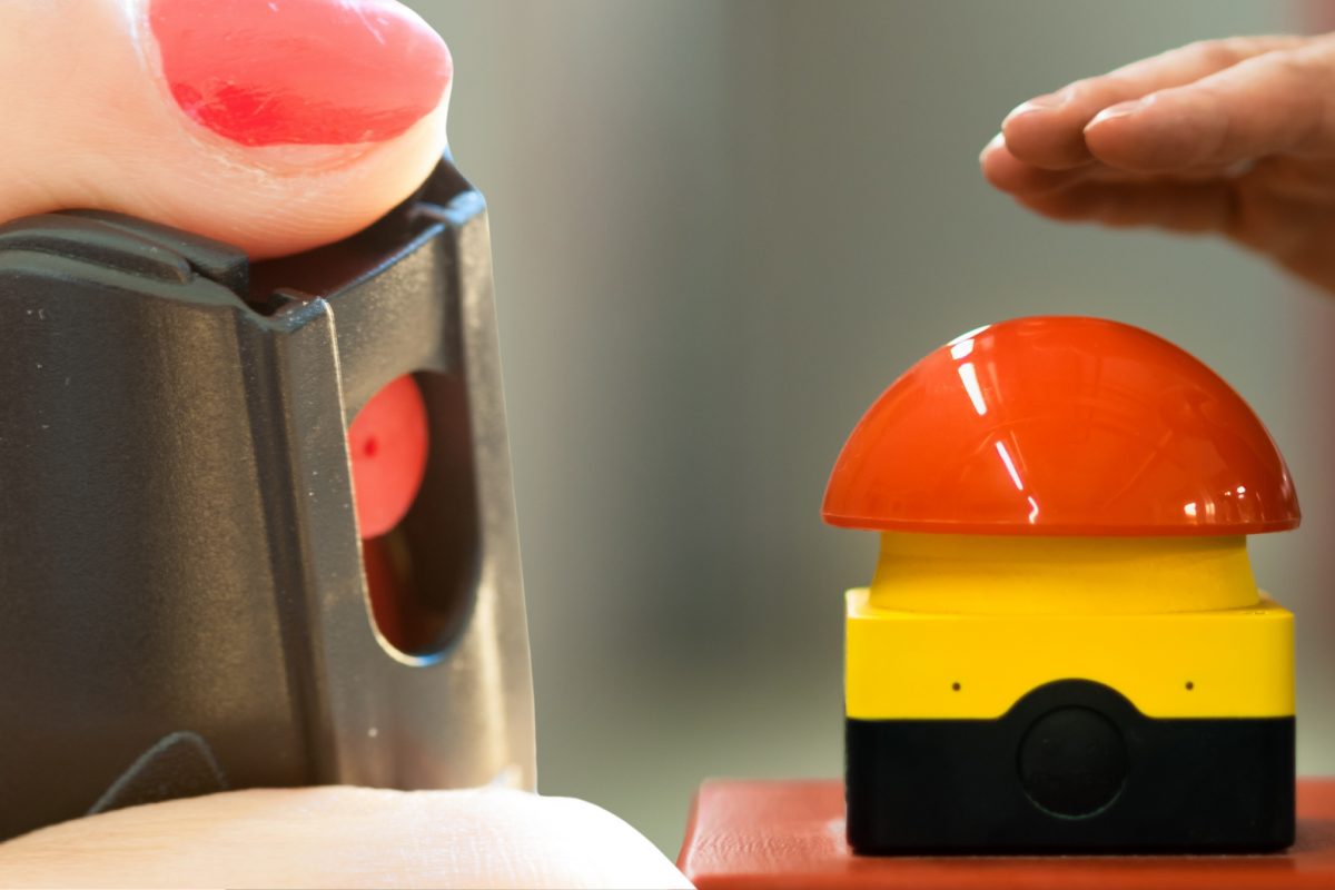 Column van Joop: Geen pepperspray maar…