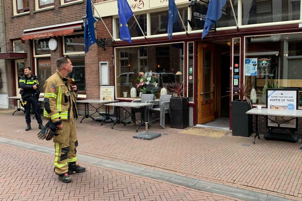 Melding van gaslucht in hotel in…