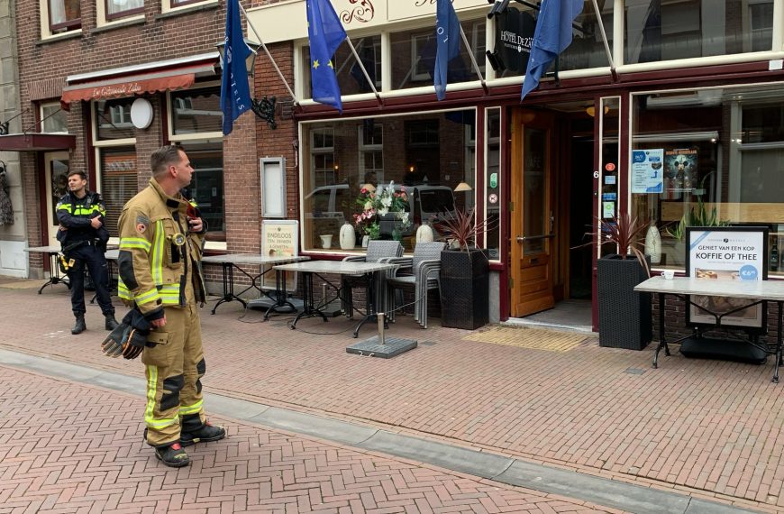 Melding van gaslucht in hotel in Brielle