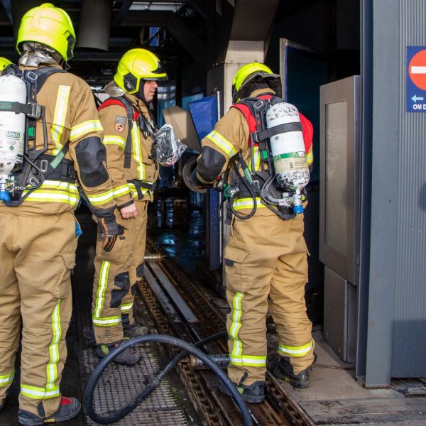 Kleine brand in carwash Hellevoetsluis