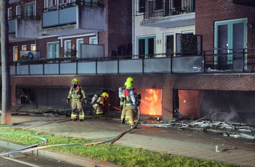 Brand Pluvierhof Hellevoetsluis